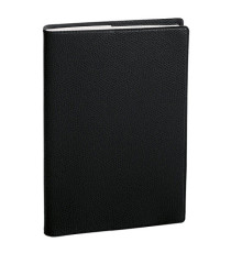 Agenda settimanale Trinote 2027 - copertina Impala - 18 x 24 cm - nero - Quo Vadis