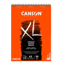 Album XL Croquis - A3 - 90 gr - 120 fogli - Canson