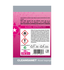 Alcool isopropilico Clean Sanet - 200ml - Starline