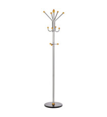 Appendiabiti - 11 posti - 185 x 40 cm - argento - Alco
