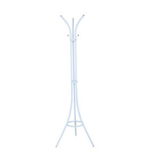 Appendiabiti - 3 supporti - 175 cm - acciaio - bianco - King Collection