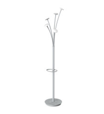 Appendiabiti - con portaombrelli - 5 posti - 187 cm - bianco - Alba