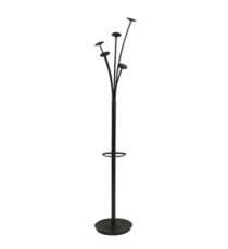 Appendiabiti a 5 posti Festival - 175cm - nero - Alba