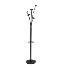 Appendiabiti a 5 posti Festival - 175cm - nero - Alba