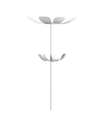 Appendiabiti Easycloth White Edition - 8 posti - acciaio - bianco/nero - Paperflow