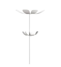 Appendiabiti Easycloth White Edition - 8 posti - acciaio - bianco/nero - Paperflow