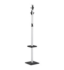 Appendiabiti Space - 175 cm - metallo - grigio - Unisit