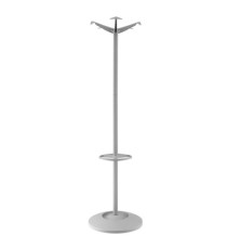 Appendiabiti Stelo - 40 x 173 cm - metallo - grigio - Unisit