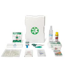 Armadietto di pronto soccorso 1/P - 37x22x14 cm - fino a 2 persone - bianco - PVS