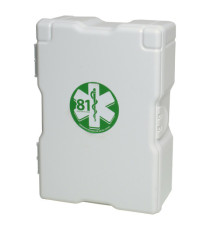 Armadietto di pronto soccorso 1/P - 37x22x14 cm - fino a 2 persone - bianco - PVS