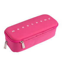 Astuccio 2 zip Monocromo -  21 x 5 x 9 cm - silicone/poliestere - colori assortiti - Pigna