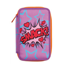 Astuccio 3 zip - 13 x 20 x 7,5 cm - colori e fantasie assortiti - Carioca