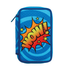 Astuccio 3 zip - 13 x 20 x 7,5 cm - colori e fantasie assortiti - Carioca