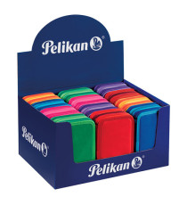 Astuccio 3 Zip Bicolors - 13 x 20 x7,5 cm - colori assortiti - Pelikan
