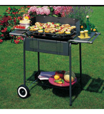 Barbecue Port Camargue - 82 x 45 x 90 cm - acciaio - antracite - Garden Friend
