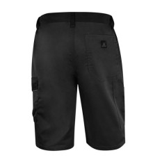 Bermuda da lavoro M1BE2 - taglia M - twill/poliestere/cotone - grigio scuro - Deltaplus