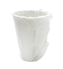 Bicchiere - carta - imbustato - 210 ml - Signor Bio - conf. 320 pezzi