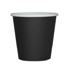 Bicchieri biodegradabili Ecocolor - 80cc - nero - Big Party - conf. 25 pezzi