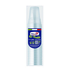 Bicchieri Diamant - riutilizzabili - polistirene - 350 ml - Dopla - conf. 25 pezzi