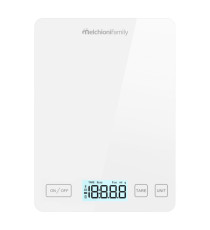Bilancia da cucina Smarty - con connessione wi-fi - peso massimo 5 kg -  bianco - Melchioni family
