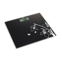 Bilancia elettronica Pesapersone - 26 x 30 x 1,7 cm - capacità massima 150 kg - nero - Melchioni family
