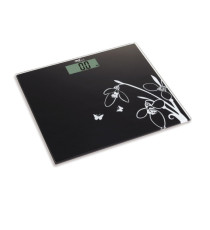 Bilancia elettronica Pesapersone - 26 x 30 x 1,7 cm - capacità massima 150 kg - nero - Melchioni family