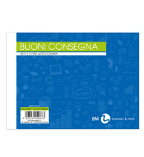 Blocco buoni di consegna - 50 fogli x 2 copie ricalcanti - 165 x 120 mm - BM