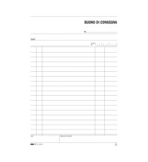 Blocco buoni di consegna - 50/50 fogli ricalcanti - 23 x 15cm - Edipro