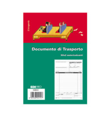 Blocco DDT - 50/50 fogli autoricalcanti - 23 x 15cm - Edipro