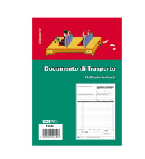 Blocco DDT - 50/50 fogli autoricalcanti - 23 x 15cm - Edipro