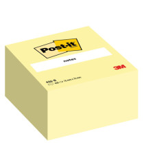 Blocco foglietti Cubo - 636-B - 76 x 76 mm - giallo Canary - 450 fogli - Post-it
