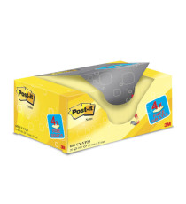 Blocco foglietti Post-it - 653CY-VP20 - 38 x 51 mm - 72 gr -  giallo Canary - Post-it - conf. 20 blocchi