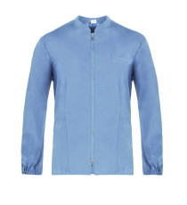 Casacca Gabriele - da uomo - manica lunga - taglia L - azzurro - Giblor's