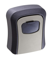 Cassetta di sicurezza per chiavi - combinazione meccanica - 9,5 x 11,5 x 4 cm - metallo - nero/grigio - Valex