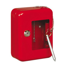 Cassetta per chiavi d'emergenza - serrature uguali - 120 x 160 x 60 mm - Metalplus