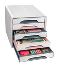 Cassettiera Smoove 7-111 Mineral - 5 cassetti -  36 x 28,8 x 27,1 cm - multicolore - Cep