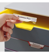 Cassettiera Varicolor - 28 x 35,6 x 29,2 cm - 5 cassetti - Durable