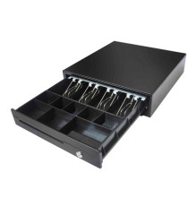 Cassetto portadenaro DCE410 - 41 x 42 x 10 cm - nero - Iternet