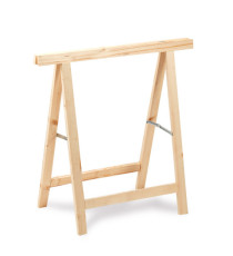 Cavalletto - 74 x 38 x 75 cm - 100 kg - legno - X-Robust