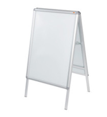 Cavalletto bifacciale A Frame - cornici a scatto - A1 - 84,1 x 59,4 cm - Nobo