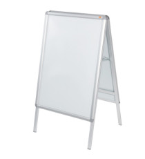 Cavalletto bifacciale A Frame - cornici a scatto - A1 - 84,1 x 59,4 cm - Nobo