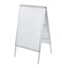 Cavalletto bifacciale A Frame - cornici a scatto - A1 - 84,1 x 59,4 cm - Nobo