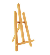 Cavalletto da tavolo mini lyra - 19 x 36 cm - legno  - Deco