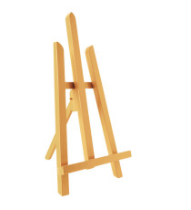 Cavalletto da tavolo mini lyra - 19 x 36 cm - legno  - Deco