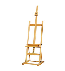 Cavalletto Studio - legno di  faggio - altezza tela max 140 cm - 47 x 57 x 185 cm - DOM