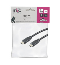 Cavo USB - 3.1 C/C - 100W - 10Mbps - 1 mt - MKC Melchioni