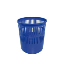 Cestino gettacarte - traforato - 12 L - blu - Arda