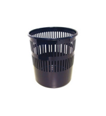 Cestino gettacarte - traforato - 12 L - nero - Arda