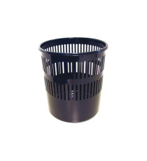 Cestino gettacarte - traforato - 12 L - nero - Arda