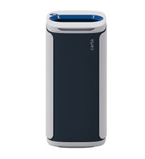 Cestino gettacarte Wastee - per raccolta differenziata - 60 L - Blu - Kobra